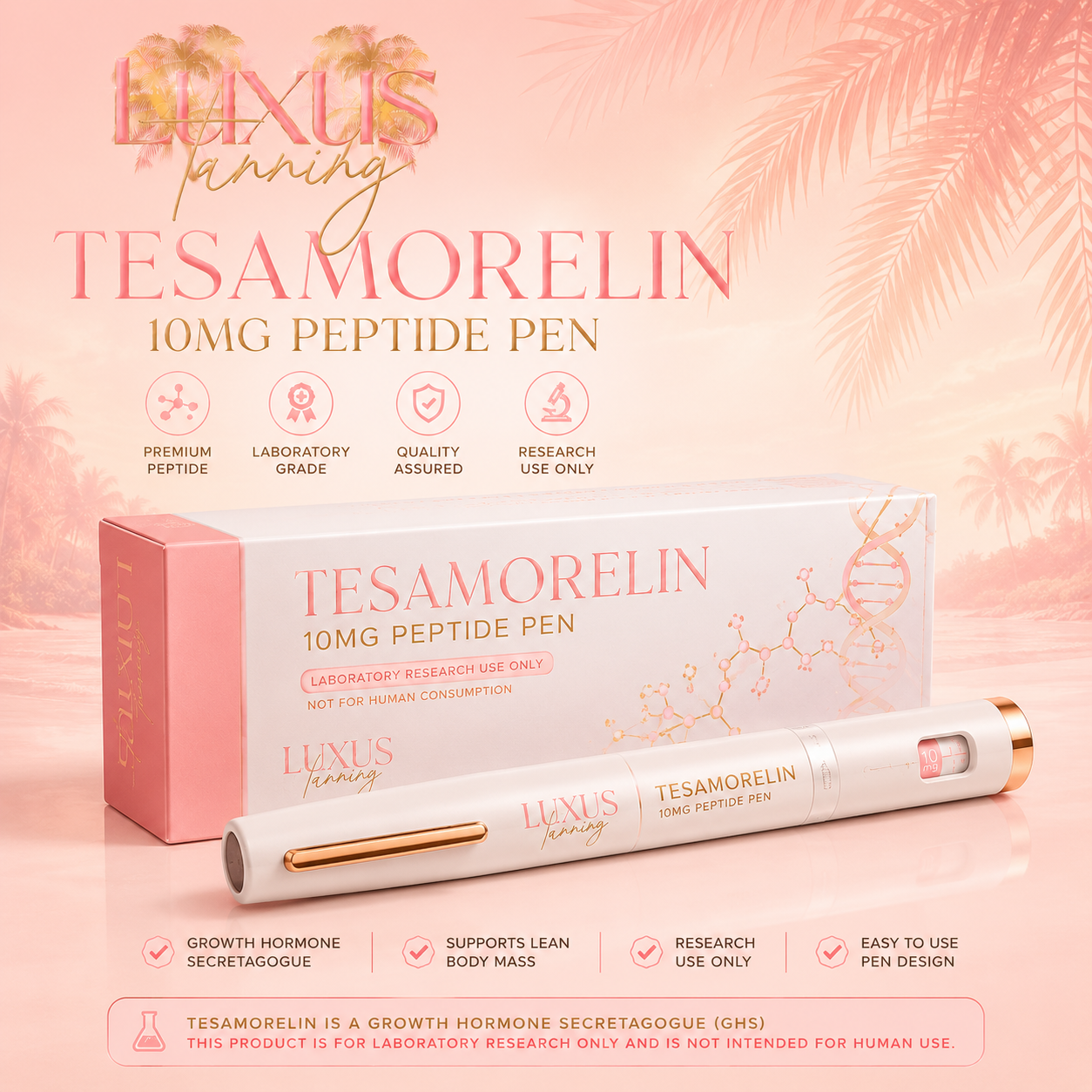 Tesamorelin pen 10mg